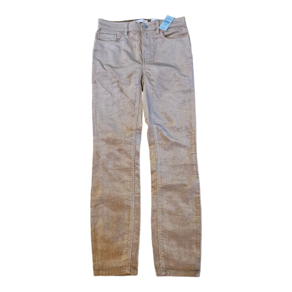 LOFT Size 25P High Waist Light Brown Pants